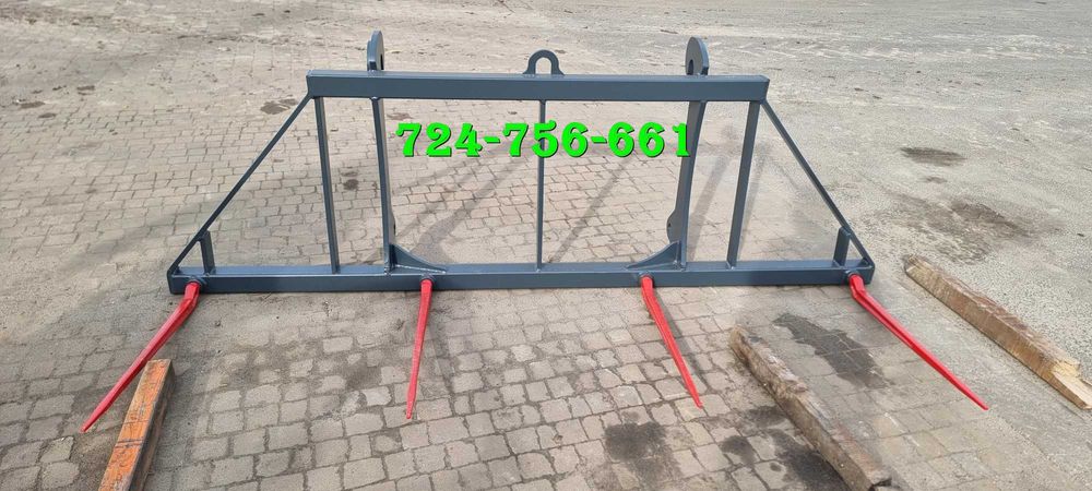 widły do słomy bel belek balotów kiszonka manitou merlo jcb claas