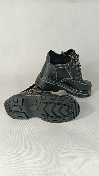 Buty Trapery Dziecięce Botki Kozaki Zimowe Ocieplane rozmiar 33