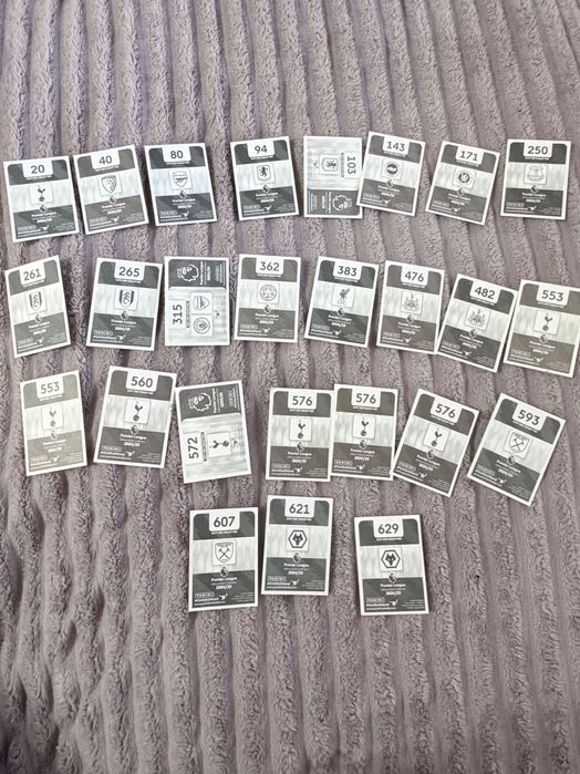 Продам Наклейки Panini Premier league 2025