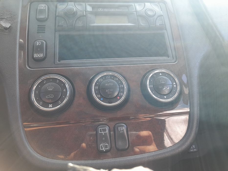 Botão / interruptor do AC MERCEDES-BENZ Classe M (W163)