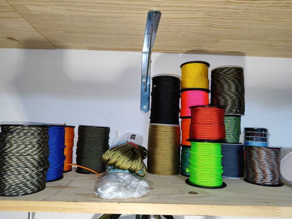Paracord  550 4mm - várias cores