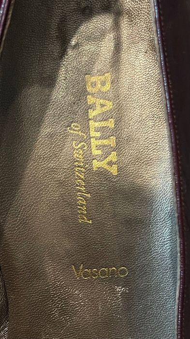 Вінтажні шкіряні туфлі Bally Vasano , оригінал