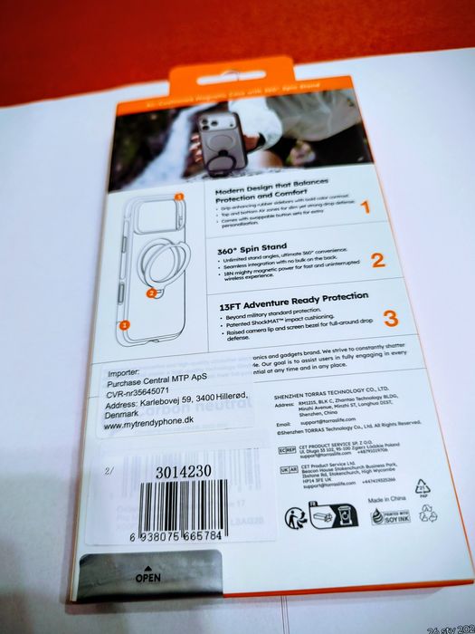 Etui Torras  oryginał do iPhone 17 Pro
