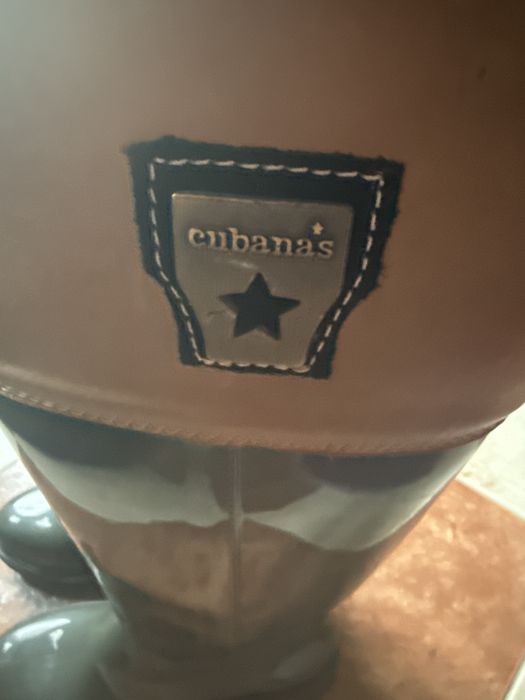 Botas cubanas verdes 36
