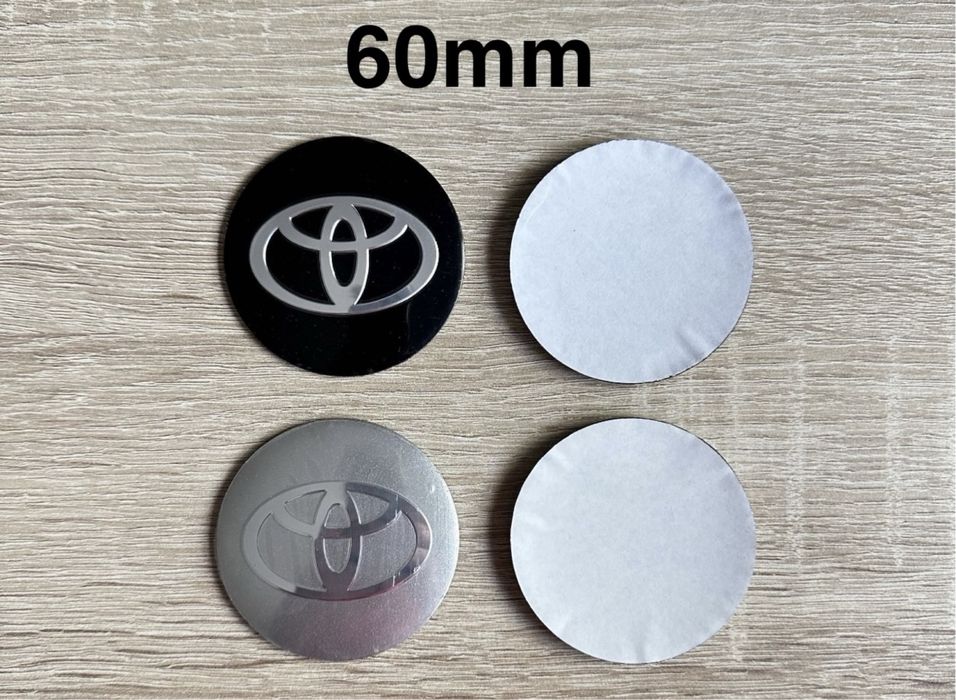 Conjunto 4 Centros Jantes Toyota 56mm 57mm 60mm 62mm 65mm 68mm