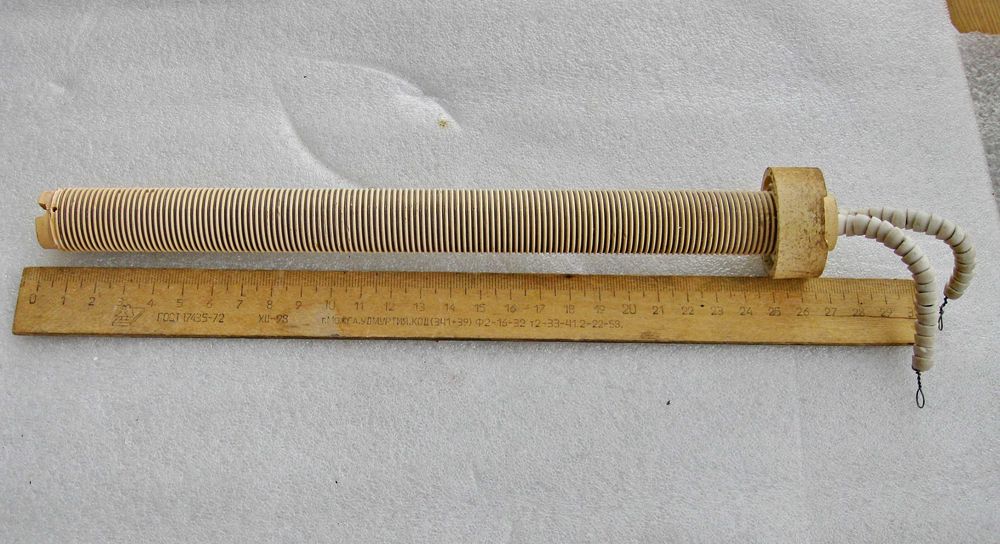 ТЭН, нагревательный элемент для электрошашлычницы Таврия. СССР.