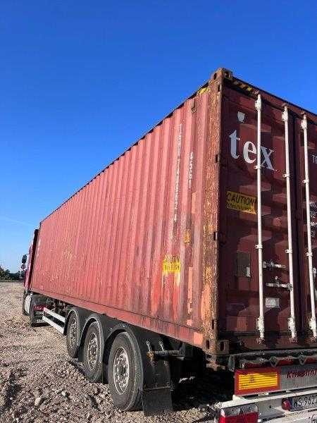 Kontener morski magazynowy 40 DV/HC 12 metrowy, używany