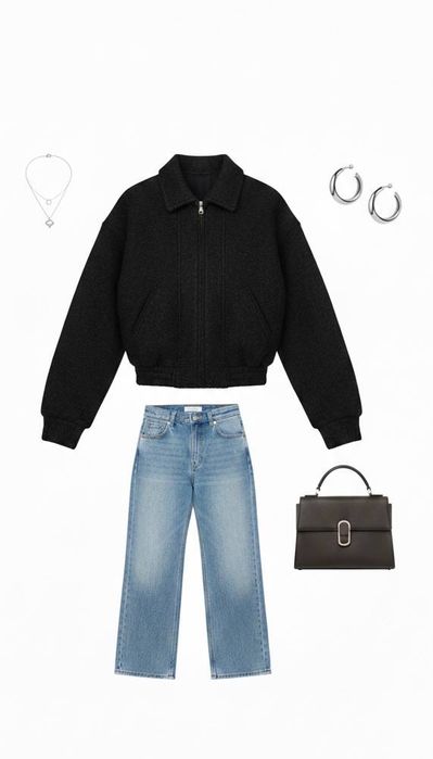 Бомбер ЖЕНСКИЙ. Утепленный. Brown, Grey, Black