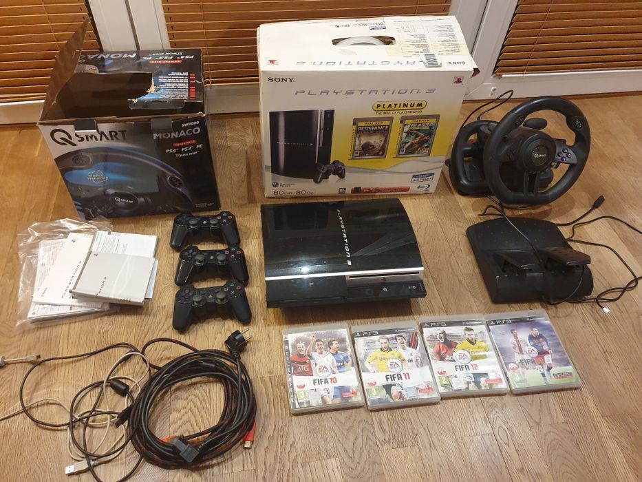 Konsola Ps3 PlayStation 3 gry pady