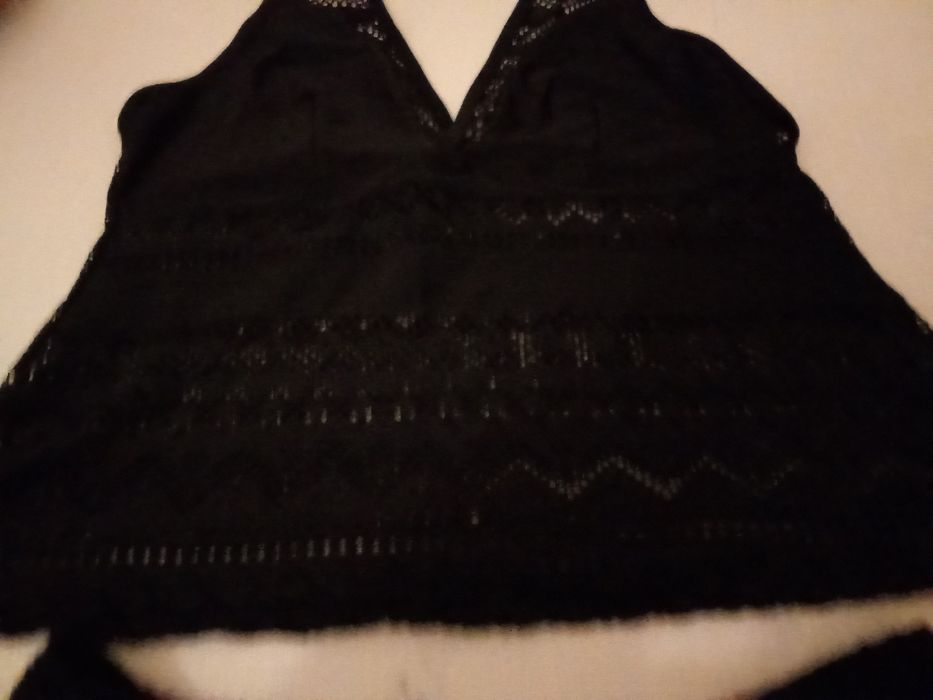 Fato de Banho com saia, usado apenas uma vez, Temu