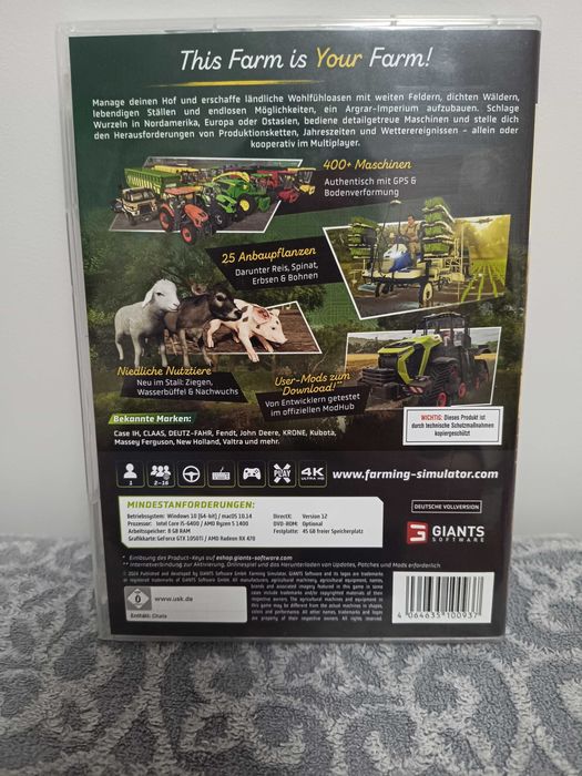 Gra  Landwirtschafts-Simulator 25. PC