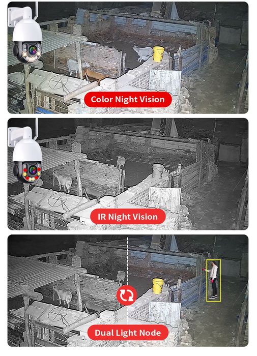 5mp WiFi камера видеонаблюдения с оптическим зумом iCSee
