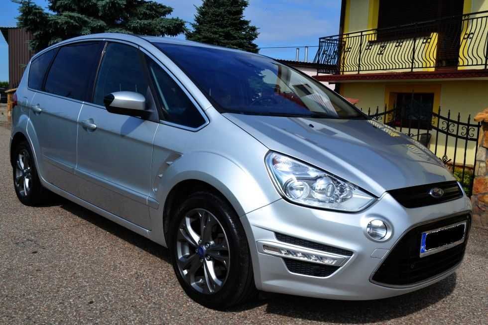 Ford S-Max Titanium 2.0 TDCi 140KM*2013r*7-osobowy*Hak*Skóra*Pamięć foteli*Zadbany*Polecam!