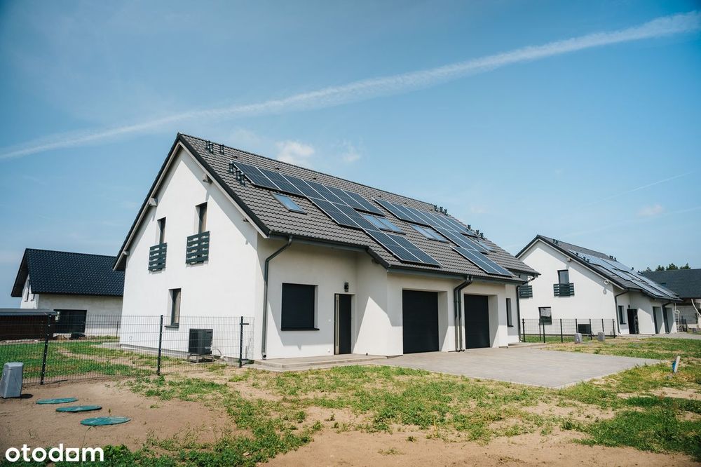 Wykończony pod klucz, nowy Bliźniak od Alfabud 132m2