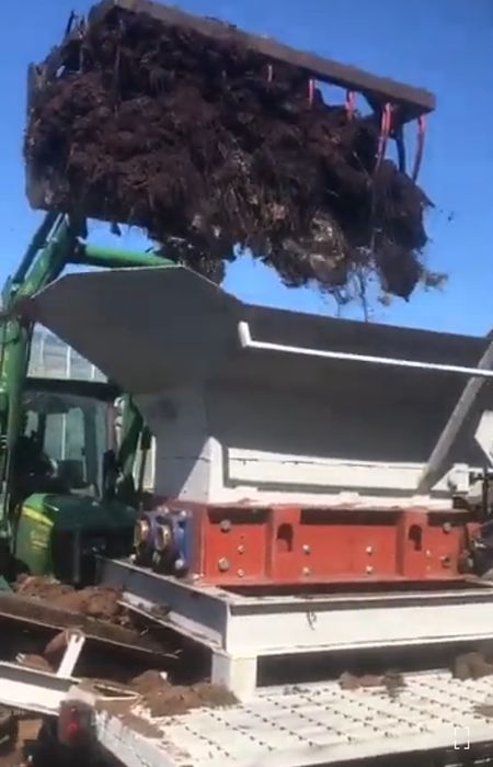 Rębak Kruszarka Szhreder Młyn Rozdrabniacz. Recykling (DR)