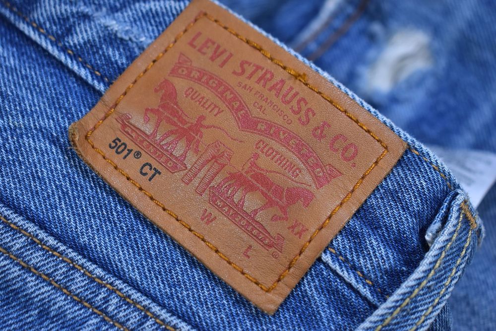 Levis 501 Customized & Tapered Jeansy W23 L32