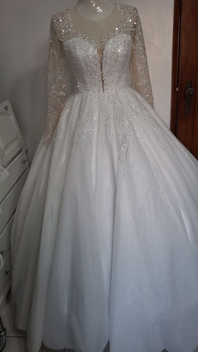 Vestido de noiva estilo princesa