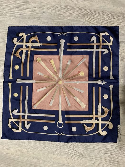 Шовковий платок хустина Hermes оригінал вінтаж