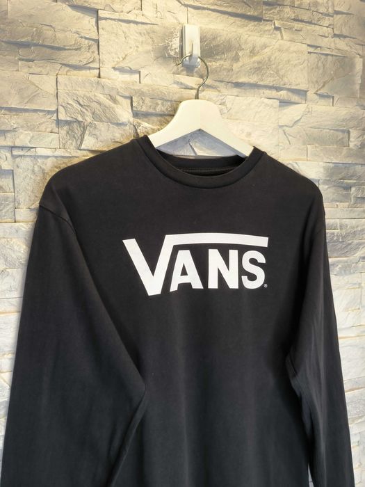 Koszilka Vans Długi Rękaw Czarna Logo