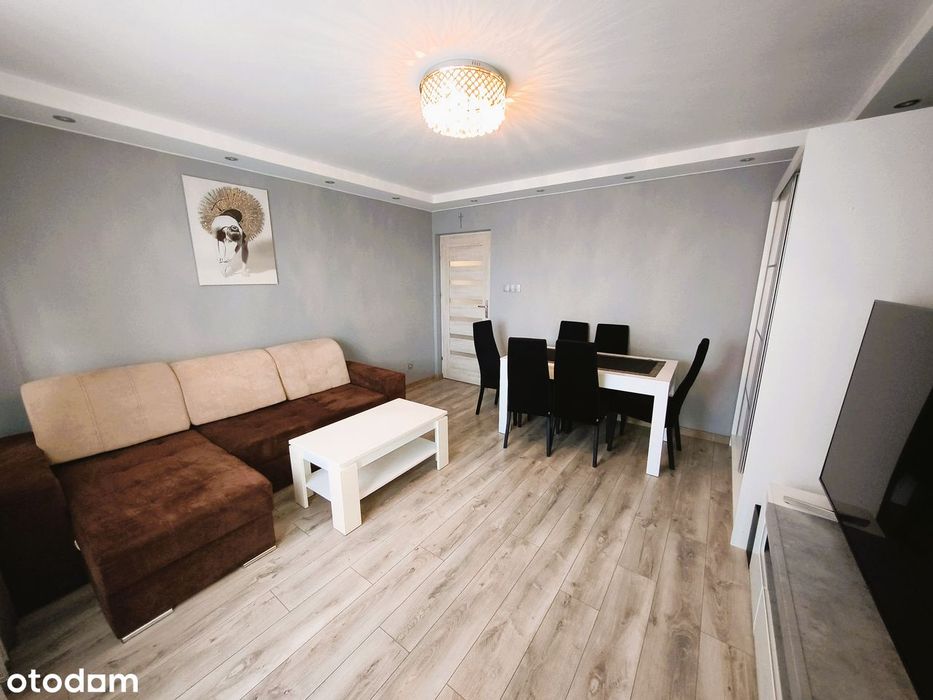 Piekne 3-pokojowe mieszkanie z balkonem, trzema garażami oraz działką