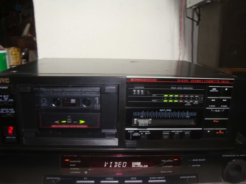 JVC deck cassetes