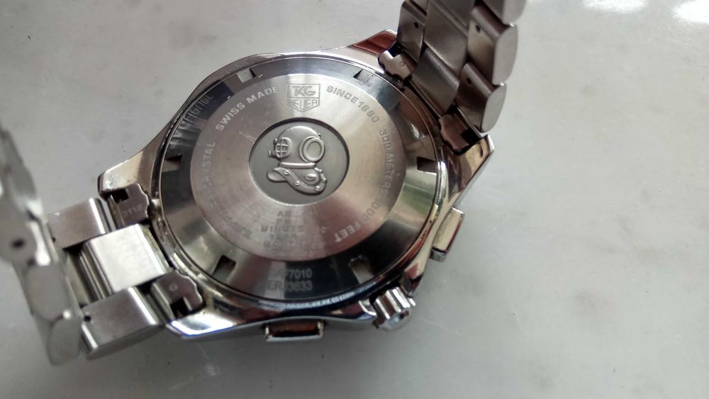 Zegarek Chronograf Tag Heuer Aquaracer Calibre S CAF7010