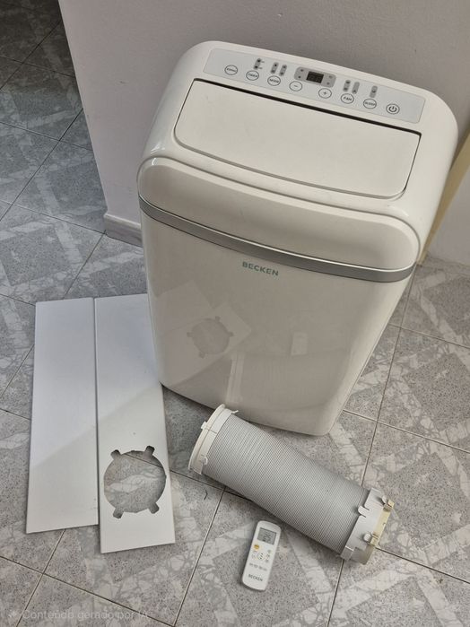 Ar Condicionado Portátil BECKEN BAC4255 (23 m² - 12000 BTU - Branco)