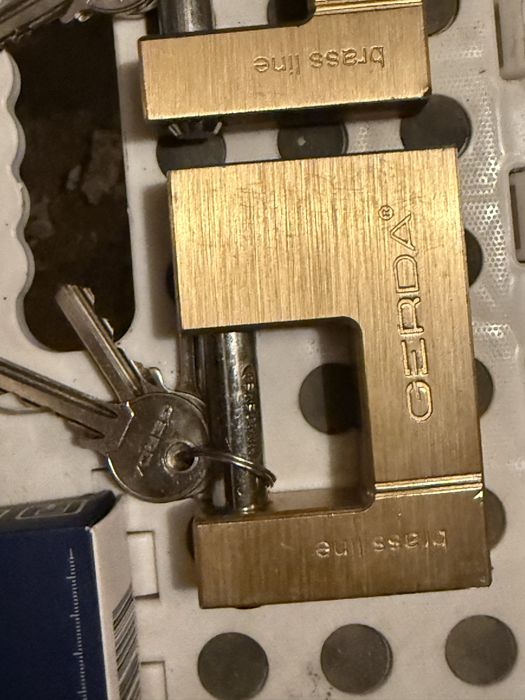 Kłódka GERDA BRASS LINE KMT 90mm