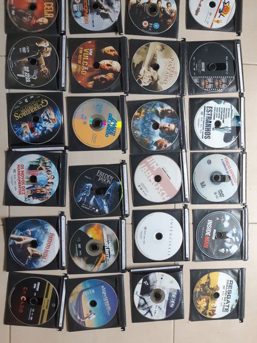 Lote 95 DVDS seminovos