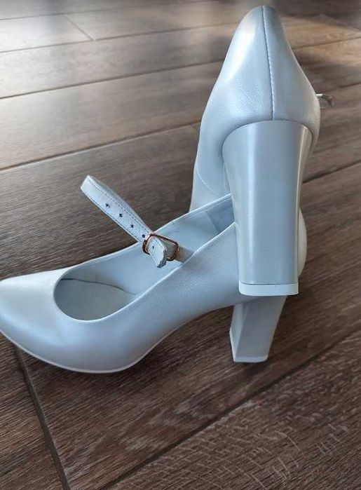 Nowe- Skórzane buty ręcznie robione La Marka