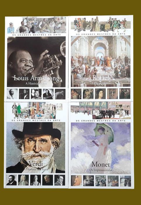 Os Grandes Mestres da Arte  - Coleção completa - 20 Livros