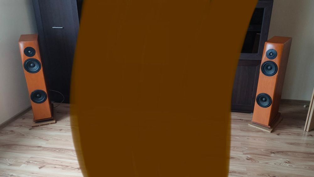 Wysokiej klasy dwie kolumny głośnikowe