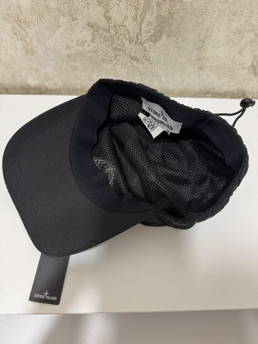 Кепка Stone Island Nylon Metal Black
