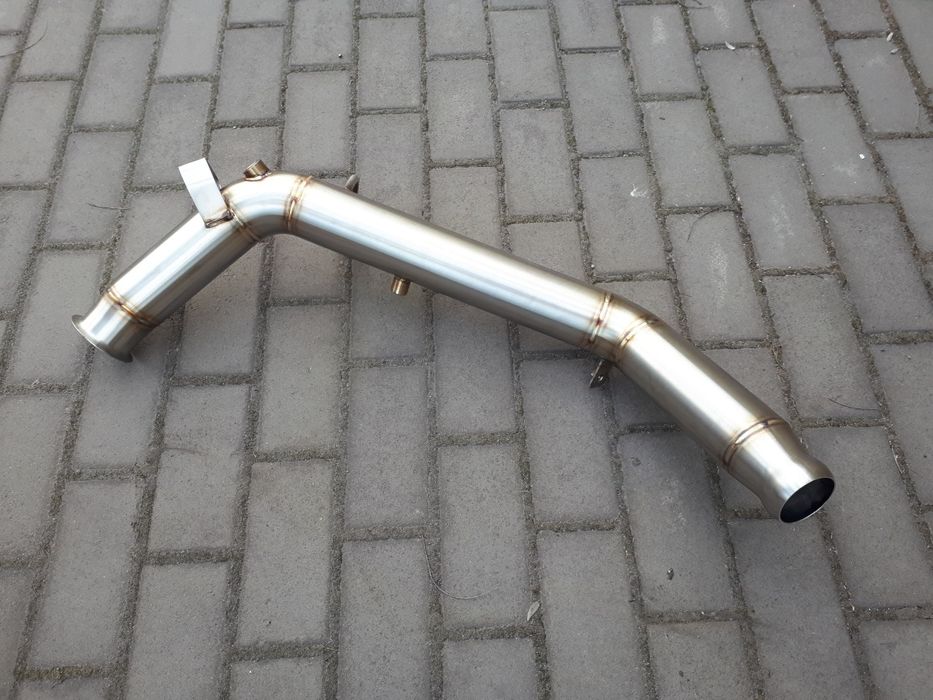 Downpipe Mercedes S320 W221 3.2cdi 4matic Даунпайп Мерседес  3.2cdi