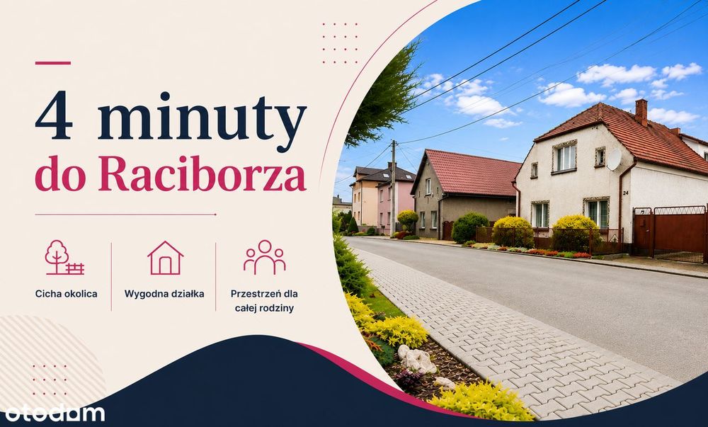 4 minuty do Raciborza.