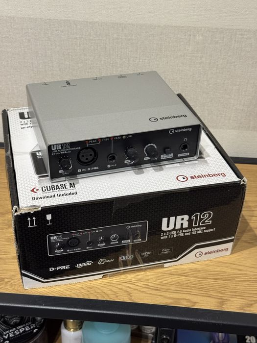 Звукова карта Steinberg UR12 | USB аудіоінтерфейс