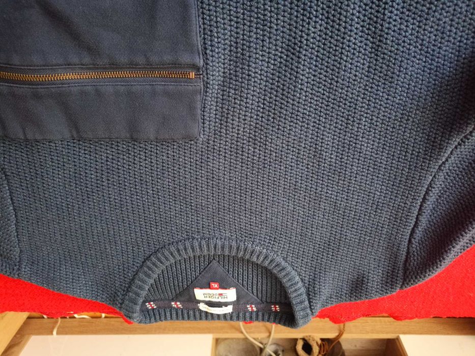 TOMMY HILFIGER Denim Sweter r.XLStan Idealny Okazja