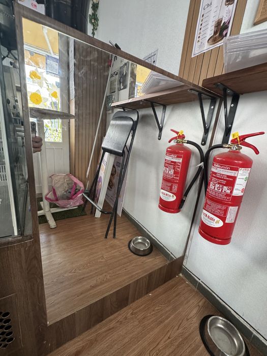 Balcão Profissional em Inox para Café / Pastelaria