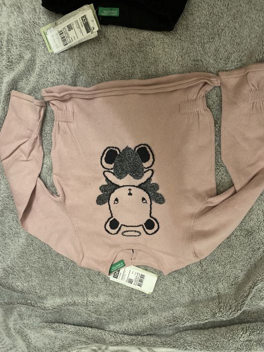 Пакет Новый детских вещей benetton свитер,джинсы, жилетка 3-4-5 лет