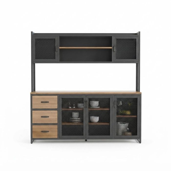 Металева кухня в стилі Loft