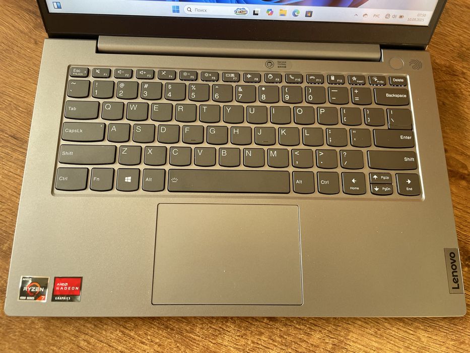 Ноутбук 14” lenovo ryzen 7 16gb, 256