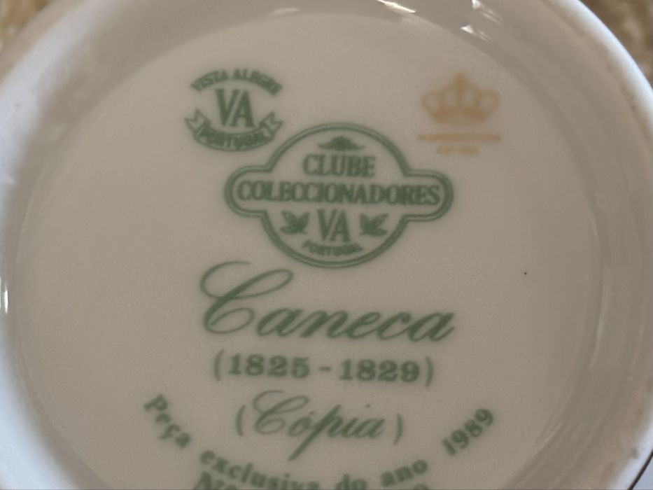 Vista Alegre Clube dos Colecionadores - Par de Canecas