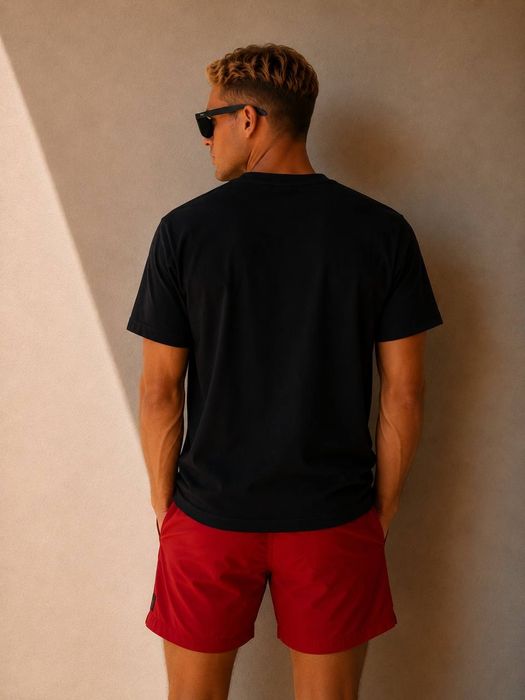 Dsquared2 czarna koszulka z logo