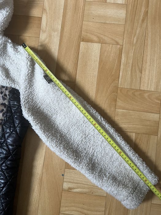 Bluza, kurtka czarno - biała