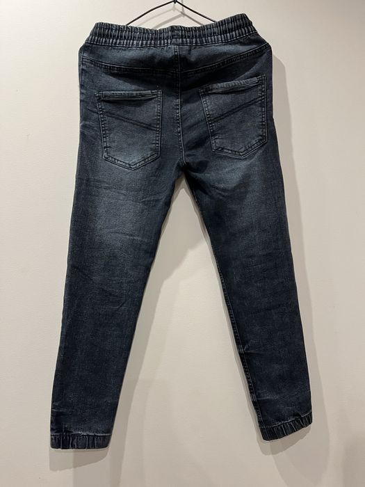 Jeansy jogerry chlopiece 152