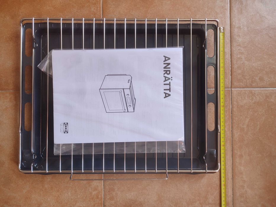Grelha + tabuleiro para forno IKEA Anratta Novas