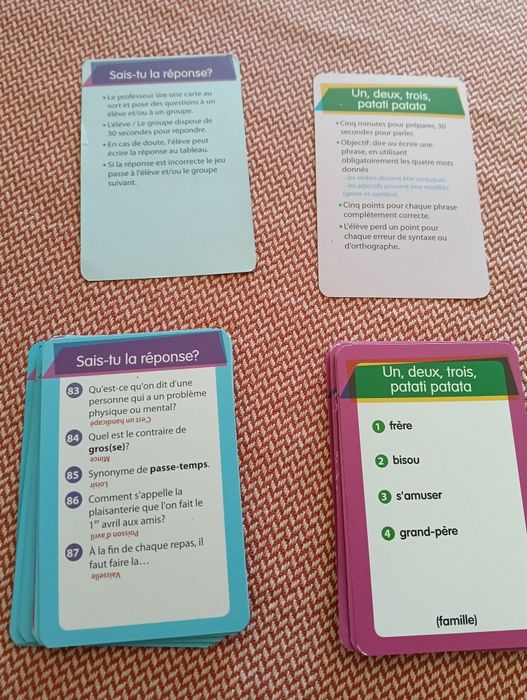 Jogos de atividades em Francês