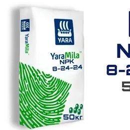 Універсальне добриво для культур YaraMila NPK 8-24-24 мішок 50 кг