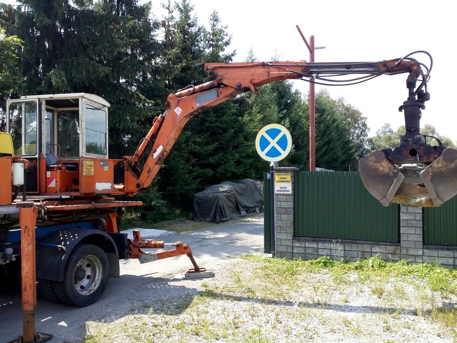 Unimog schaeff at16 silnik deutz f4l913 hakowiec Cyklop HDS koparka