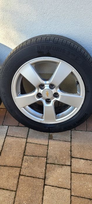 Opony letnie na alufelgach